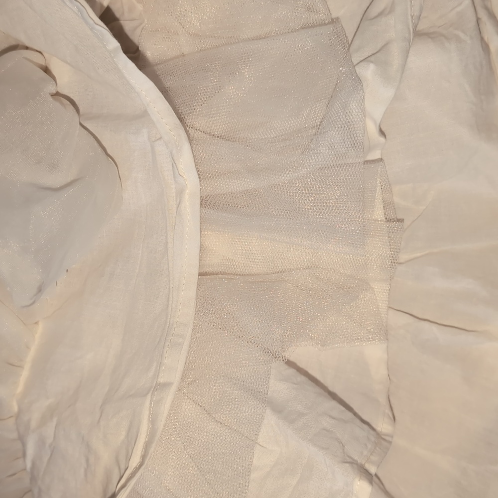 Jamie Kay Valentina Tulle Skirt - Vanilla Bean 2Y - Picture 4 of 5